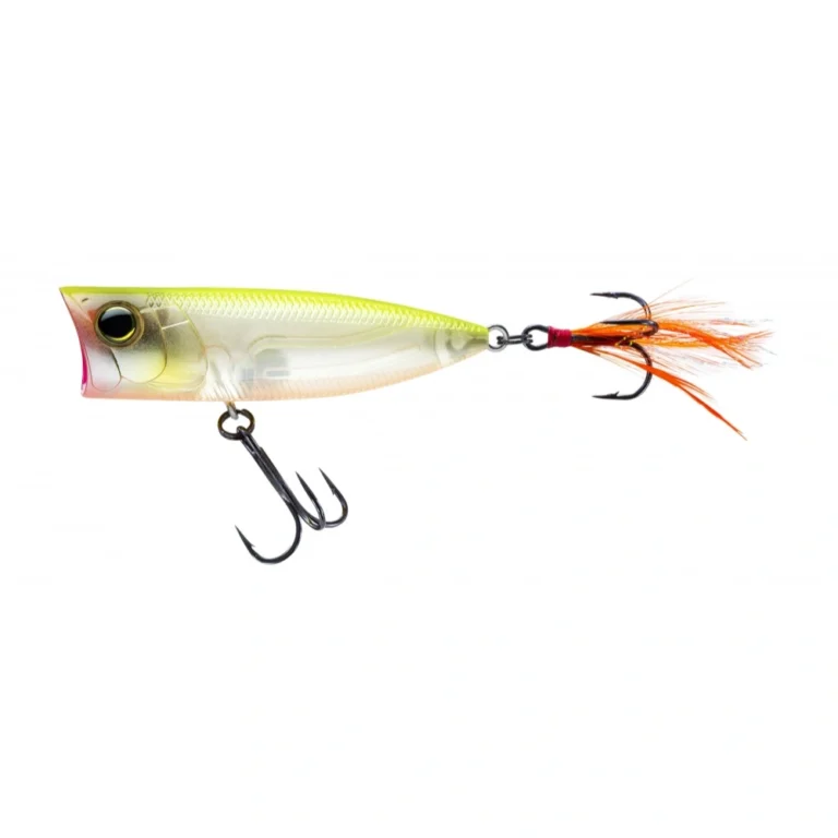 Yo-Zuri Hardcore Popper 70F – R1379 – Ghost Pearl Chartreuse
