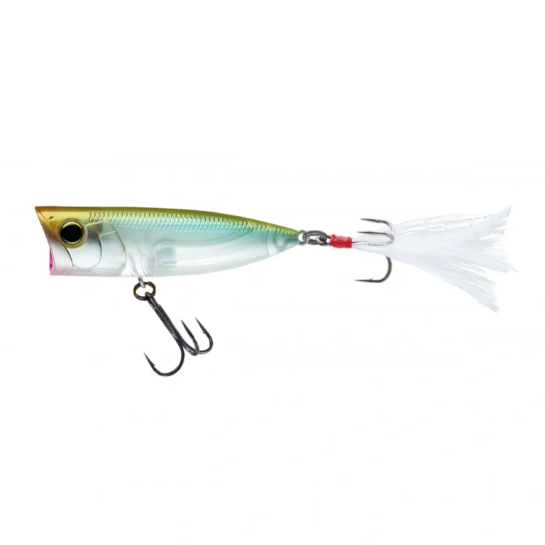 Yo-Zuri Hardcore Popper 70F – R1379 – Ghost Pearl Shad