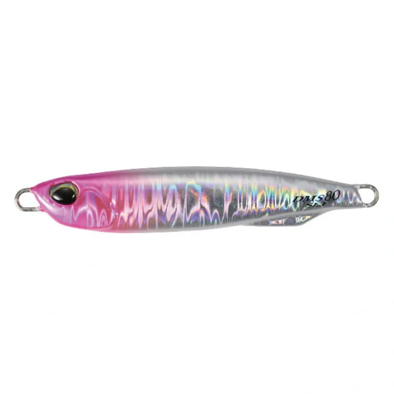 Duo Drag Metal Slim SLJ 80g Pink Head Silver