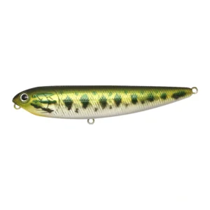 Lucky Craft Sammy 100 075ABS Aurora Bass, floating topwater bait.