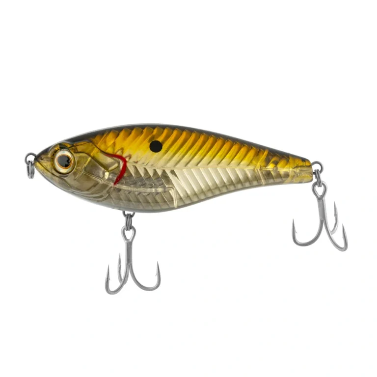 Tsunami Tidal Pro 5" Twitch Bait Bunker with reflective finish and rattling action