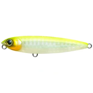 Yo-Zuri 3DR-X Pencil R1434 Matte Ghost Pearl Chart Back fishing lure