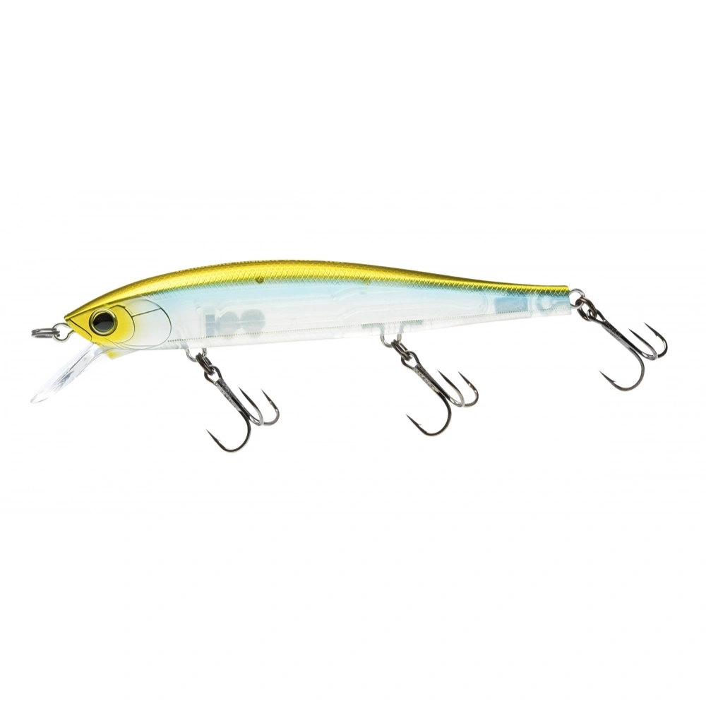 Yo-Zuri Hardcore Minnow Flat 110SP Ghost Pearl Shad