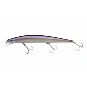 Berkley DEX Long Shot 14cm Purple Candy fishing lure, 21.8g saltwater minnow with magnetic weight ramp system and lifelike reflective finish for long-distance casting.