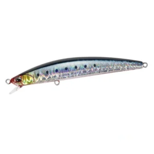 Duo Tide Minnow Sprat 100SF CPB0054 Genkai Sardine seabass lure, 100mm slow-floating minnow with natural sardine pattern and long casting stability.