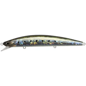 Duo Tide Minnow Sprat 120SF ADA0037 Sardine Noir seabass lure, 120mm slow-floating minnow with natural sardine pattern and long casting action.
