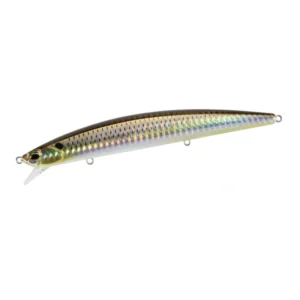 Duo Tide Minnow Sprat 140SF AHA0627 Prime Mullet seabass lure, 140mm slow-floating minnow with long casting and natural mullet pattern.