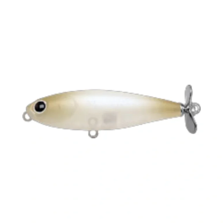 Lucky Craft Bevy Prop 55 NC Sheel White