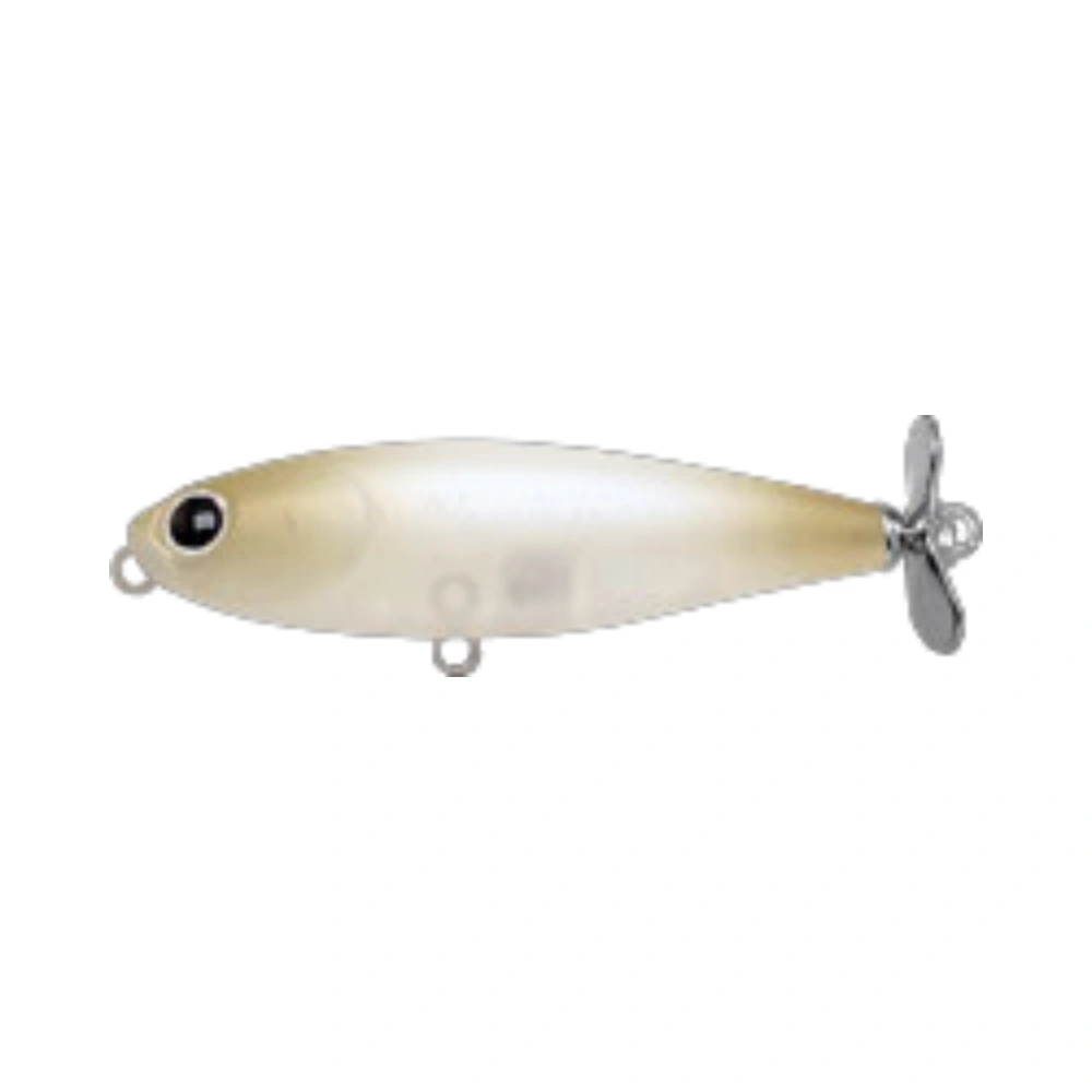 Lucky Craft Bevy Prop 55 NC Sheel White