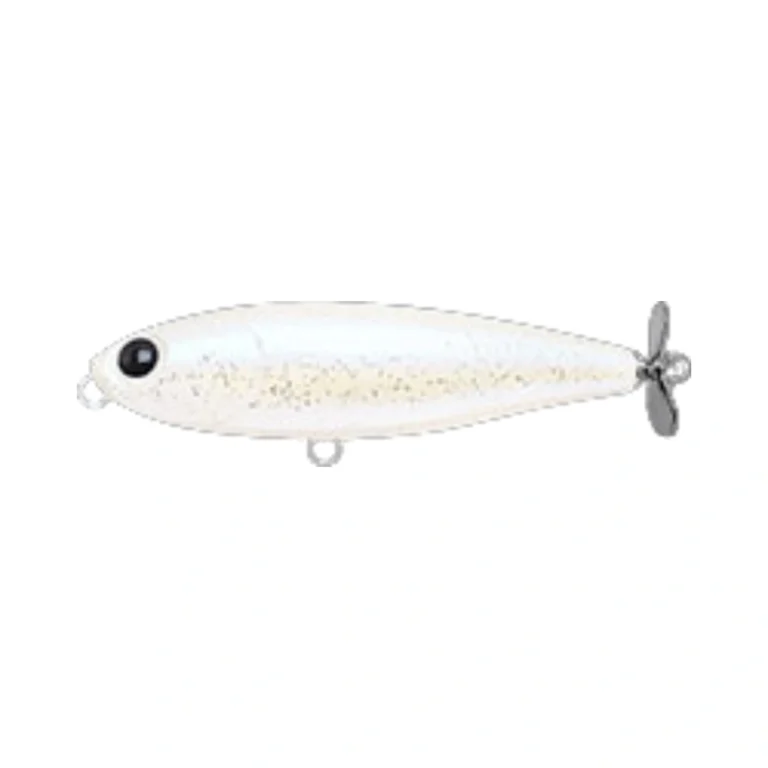 Lucky Craft Bevy Prop 55 Pearl Flake White