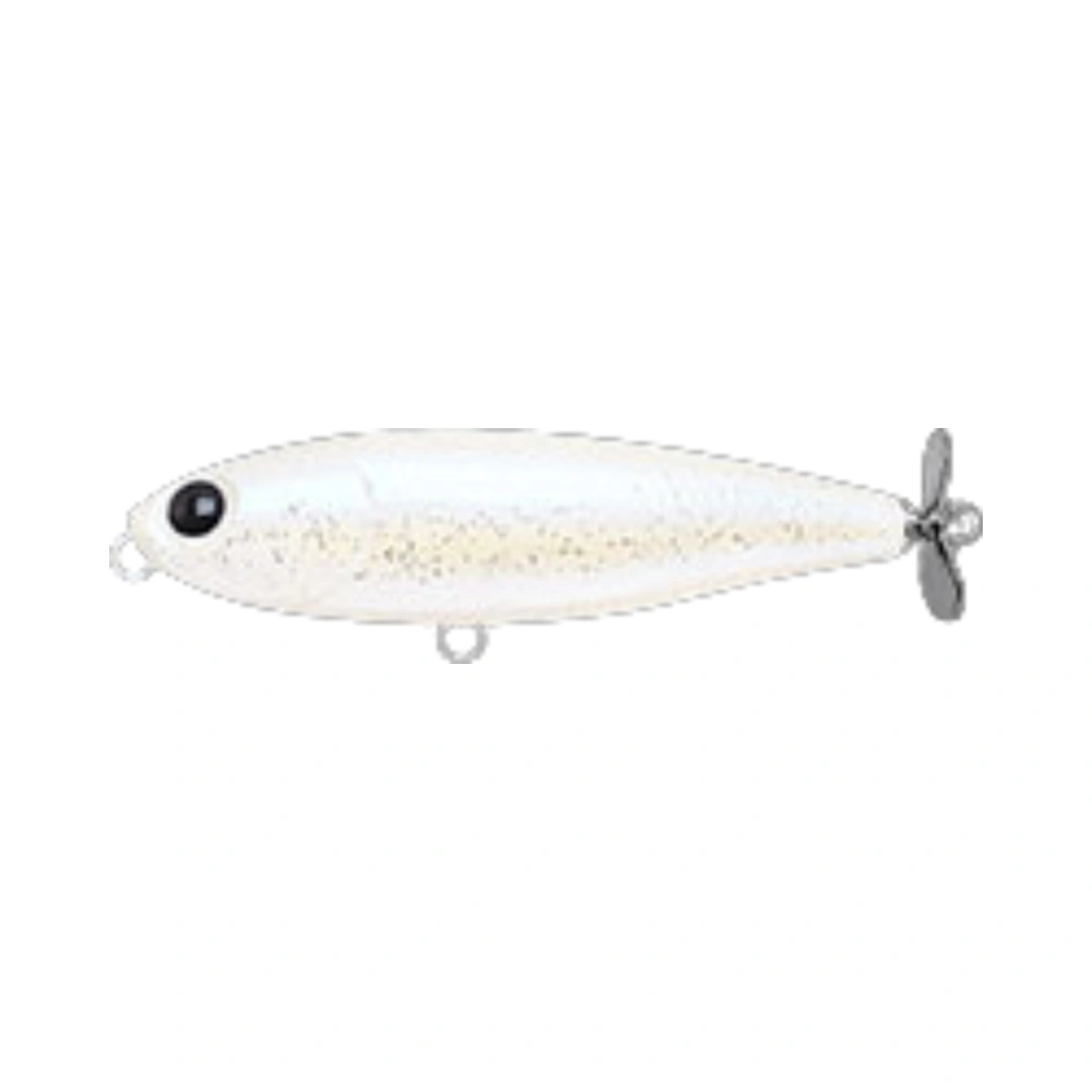 Lucky Craft Bevy Prop 55 Pearl Flake White
