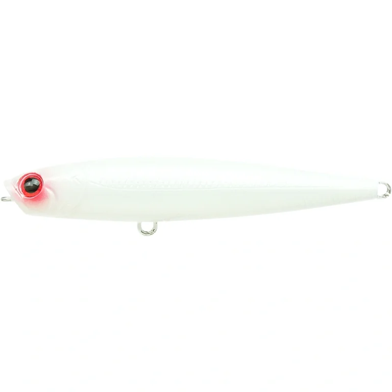 Sexy Mama Gunfish 75NF with a bright chartreuse-and-orange body and dual treble hooks.
