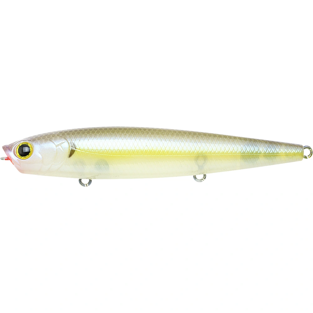 Lucky Craft Gunfish 95 3 Hook Chartreuse Shad
