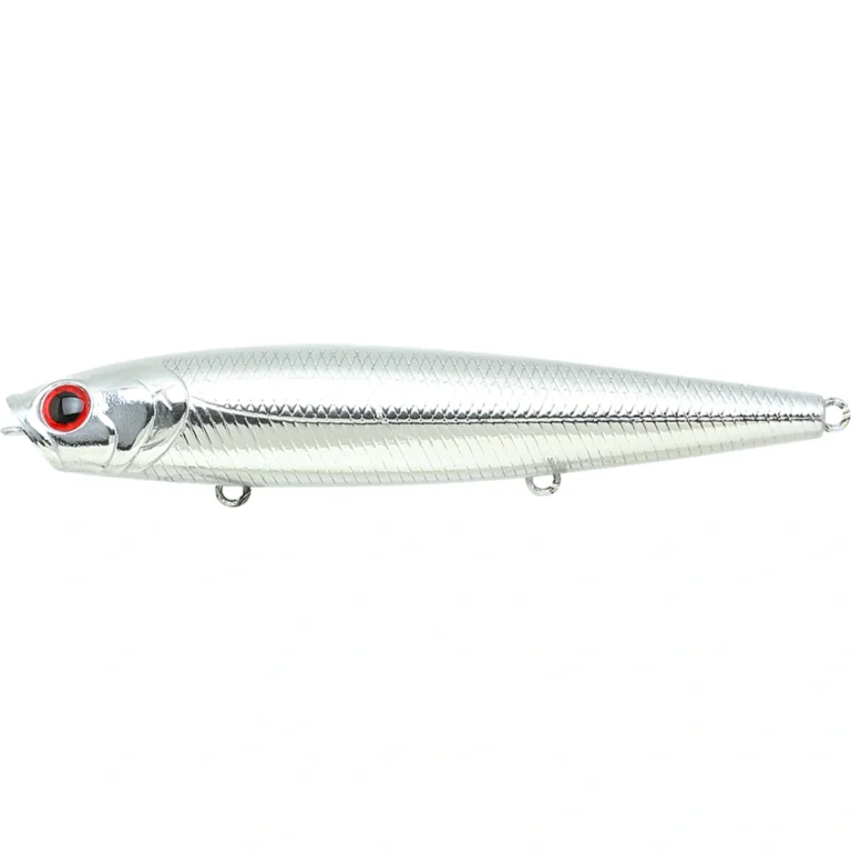Lucky Craft Gunfish 95 3 Hook Chrome