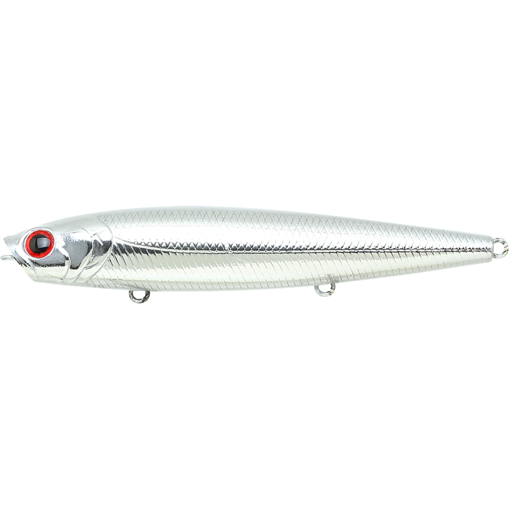 Lucky Craft Gunfish 95 3 Hook Chrome