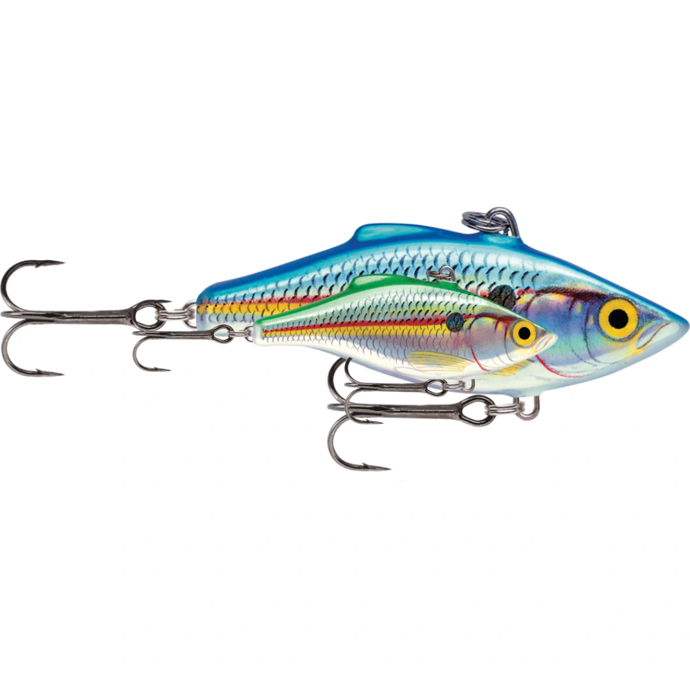 Rapala Rattlin’ RNR08 Holographic Blue Shad