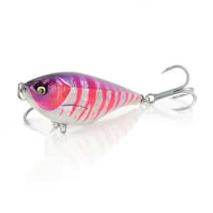 Savage Gear Twitch Reaper Offshore 4327 Pink Wahoo subsurface twitch bait, heavy-duty saltwater lure with pink holographic finish and 4X strong hooks.