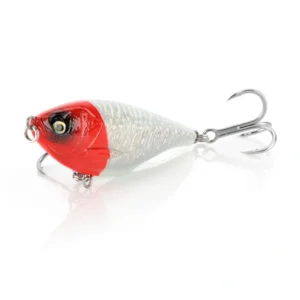 Savage Gear Twitch Reaper Offshore 4332 Redhead subsurface twitch bait, heavy-duty saltwater lure with classic red head and 4X strong hooks.