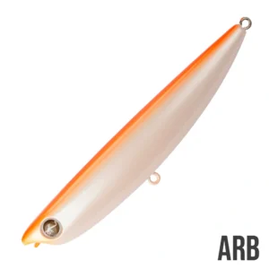 Seaspin ProQ 90 FLAT ARB topwater lure, 90mm floating walk-the-dog bait with wide mouth and realistic splash action.