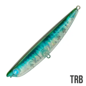 Seaspin ProQ 90 FLAT TRB topwater lure, 90mm floating walk-the-dog bait with translucent body and realistic splash action.