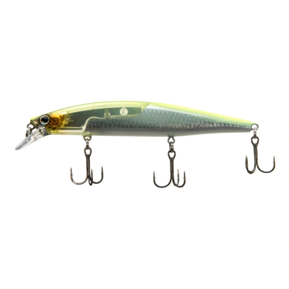 Shimano World Minnow 115SP Flash Boost Chartreuse Silver
